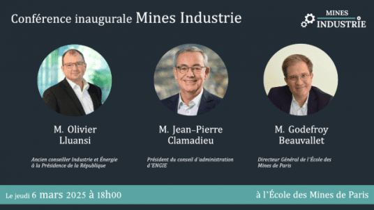 Conférence Inaugurale du club Mines Industrie