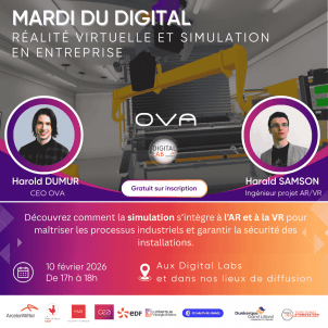 Mardi du Digital - Réalité virtuelle, simulation et IA immersive en entreprise