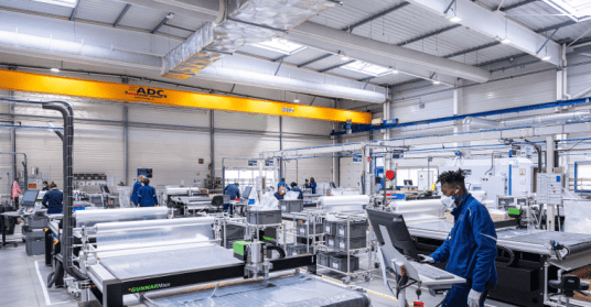 Visite de site industriel - Fairmat à Nantes - Recyclage de composites