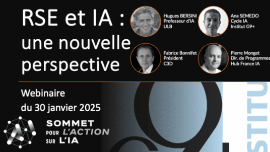 Institut G9+ - RSE et IA : une nouvelle perspective